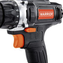 WARRIOR 57366 Taladro inalámbrico de 12V y 3/8 pulgadas con batería y cargador