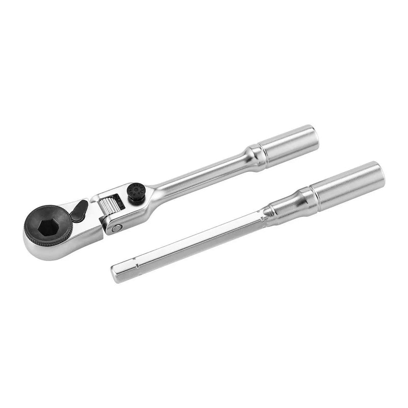 ICON 58074 Set de trinquete con cabeza flexible y puntas 35 piezas