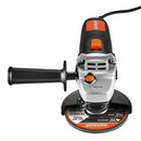 WARRIOR 58089 Esmeriladora angular de 4,3 amperios y 4-1/2 pulgadas con interruptor deslizante