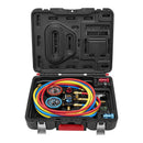 ICON 58210 Juego de Manómetros de Múltiple para A/C R1234YF