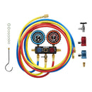 ICON 58210 Juego de Manómetros de Múltiple para A/C R1234YF