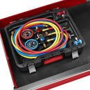 ICON 58210 Juego de Manómetros de Múltiple para A/C R1234YF