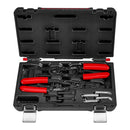 ICON 59149 Juego de Alicates para Anillos de Retención con Punta Reemplazable, 2 piezas