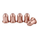 Puntas de corte por plasma de titanio de 65 amperios, paquete de 5