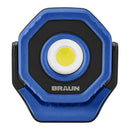 BRAUN 750 Lumen Rechargeable Ultracompact Magnetic LED Floodlight, Blue