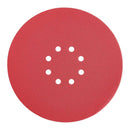 Discos de lija para paneles de yeso BAUER de 9 pulgadas, grano 120, con cierre de velcro, paquete de 5 unidades