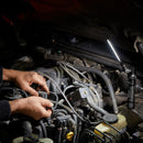 BRAUN 59536 Linterna de Trabajo LED Recargable Magnética Plegable de Barra Delgada de 500 Lúmenes