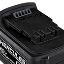 HERCULES 59642 Batería de Litio de 20V y 5 Ah de Alto Rendimiento