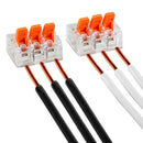 PITTSBURGH 70056 Conector Compacto de Palanca para Cables, Juego de 25 Piezas