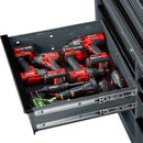 70370 U.S. GENERAL 42 pulg. x 22 pulg. Cabina enrollable, Serie 3, Gris pizarra