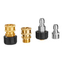 70629 Set de Conexión Rápida para Lavadora a Presión, 4 Piezas