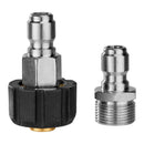 70629 Set de Conexión Rápida para Lavadora a Presión, 4 Piezas