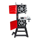 BAUER Sierra de cinta para cortar madera  de 1 HP, 14 pulgadas