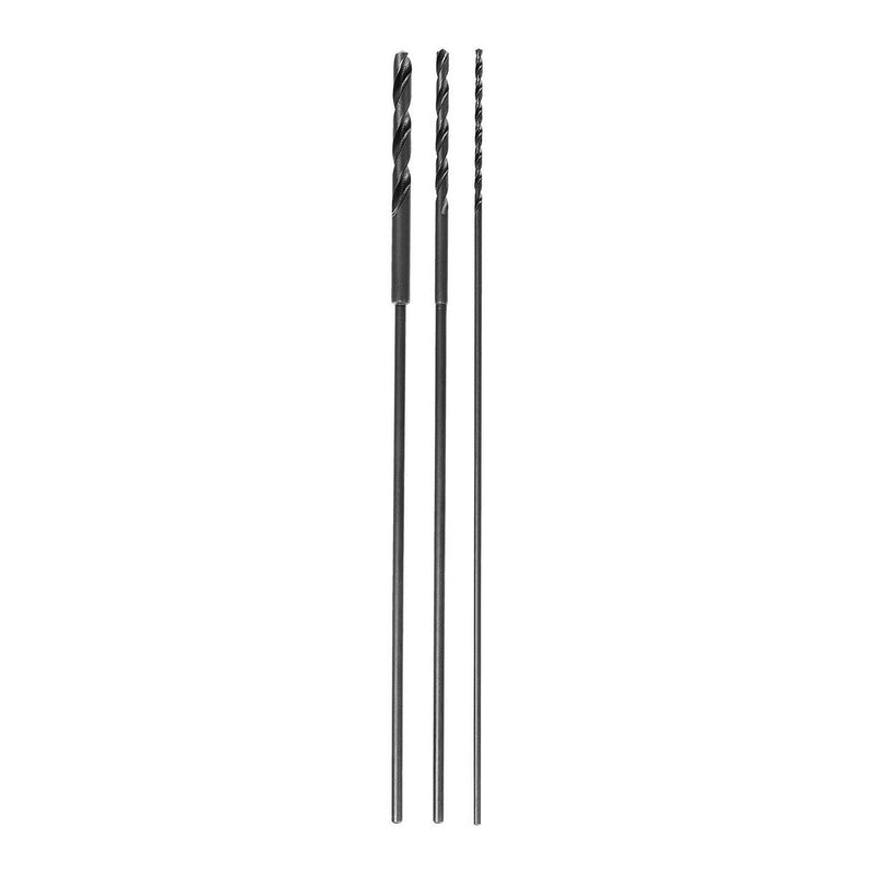 WARRIOR 70927 Juego de Brocas Largas para Madera de 1/4 in., 7/16 in. y 5/8 in. x 25 in., de 3 Piezas