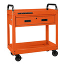 U. S. GENERAL 71207 Carro de Servicio de 30 Pulgadas, 1 cajón, Naranja