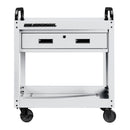 U. S. GENERAL 71210 Carro de Servicio de 30 Pulgadas, 1 cajón, Blanco