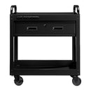 U. S. GENERAL 71213 Carro de Servicio de 30 Pulgadas, 1 Cajón, Negro
