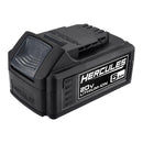 HERCULES 71271 Paquete de Batería de Iones de Litio de Alto Rendimiento de 20V y 5 Ah, 2 Unidades