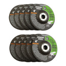 4 en. 24 Grit metal de muela abrasiva 10 Pk.