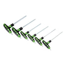 PITTSBURGH 42926 Conjunto de Llaves Hexagonales TORX de Mango en T Desfasado, 6 Piezas