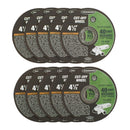 4-1 / 2 en. 40 Grit AlbañilerÃ­a Cut-Off de ruedas 10 Pk.