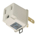 3-To-2 conexión a tierra del adaptador 2 Pk