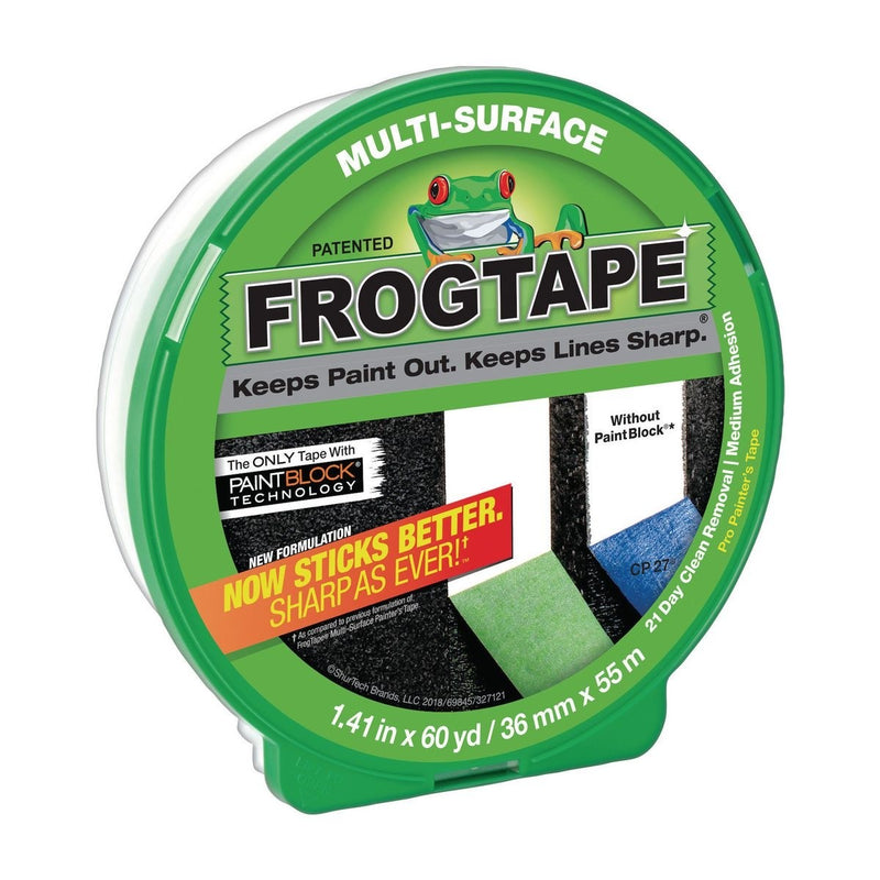 60 Yd. x 1,41 In. FrogTape mÃºltiples superficies cinta colorante
