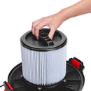 BAUER 56201 Aspiradora En Seco / Húmedo De 6 Galones Y 4 Caballos De Fuerza Máxima