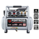 FORTRESS 56834 Compresor De Aire De 4 galones Y 200 PSI De Alto Rendimiento Para Llevar A Mano En El Lugar De Trabajo