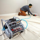 FORTRESS 56834 Compresor De Aire De 4 galones Y 200 PSI De Alto Rendimiento Para Llevar A Mano En El Lugar De Trabajo