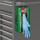 U.S. GENERAL 56461 Dispensador Magnético de Guantes/Tissue, Color Verde