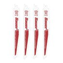 9 en. 5 Hojas de sierra TPI de demolición de servicio alternativo, de 4 Pk.