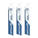 6 en. 18 TPI Bi-Metal Alternativos Hojas de sierra, 3 Pk.