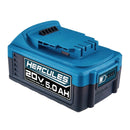 HERCULES 57373 Batería De Rendimiento Extendido Iones De Litio de 20 V y 5,0 Ah