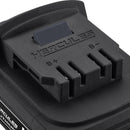 HERCULES 57367 Batería Ligera Compacta De Iones De Litio De 12 V y 2,0 Ah