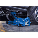 DAYTONA 56640 Gato De Piso Profesional De 4 Toneladas Con BOMBA RÁPIDA, Azul