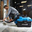 HERCULES 56789 Aspiradora Portátil Para Nojado / Seco De 2 Galones Iones De Litio De 20v / 120v (Solo Herramienta)