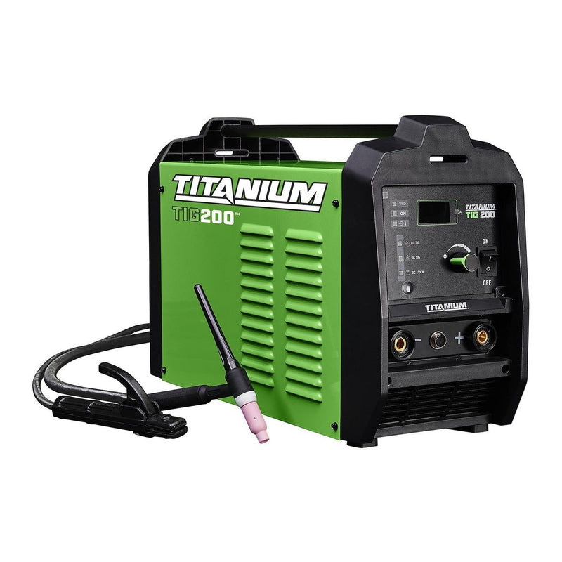 TITANIUM 56825 Soldadora De Fuente De Poder Con Inversor TIG 200 Con Entrada De 120/240 voltios