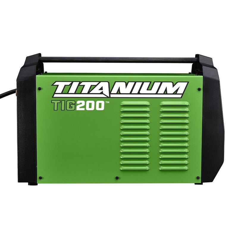 TITANIUM 56825 Soldadora De Fuente De Poder Con Inversor TIG 200 Con Entrada De 120/240 voltios