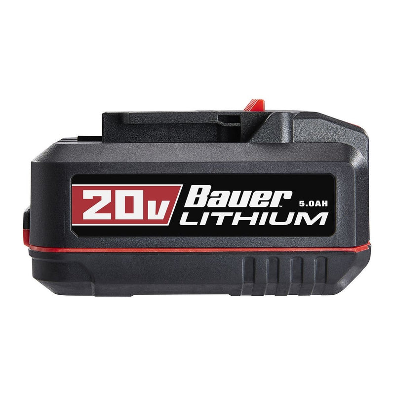 BAUER 57007 Batería De Alta Capacidad De Iones De Litio HYPERMAX ™ De 20 V y 5,0 Ah