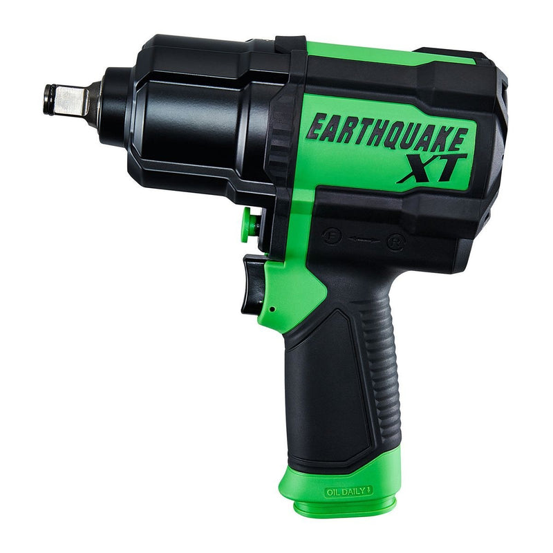 EARTHQUAKE XT 57157 Llave De Impacto Neumática Dinamométrica Compuesta Xtreme, Verde, 1/2 pulg.