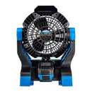 HERCULES 57275 Ventilador De Trabajo De Doble Potencia Iones De Litio De 20v / 120v (Solo Herramienta)