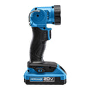 HERCULES 57279 Lámpara / Luz De Trabajo LED Pivotante Inalámbrica Iones De Litio De 20 v y 220 Lúmenes (Solo Herramienta)