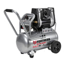 FORTRESS 57328 Compresor De Aire Horizontal Ultra Silencioso Para Taller / Automóvil De 10 Galones y 175 PSI