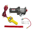 BADLAND 57365 Winch Cabrestante De Remolque Utilitario Con Cuerda De Acero 2000 libras