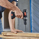 WARRIOR 57383 Kit Fe Taladro / Destornillador Y Linterna, 12v Inalámbrico 3/8 pulg.