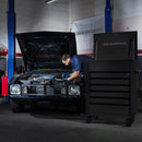 U.S. GENERAL 57517 Carro De Servicio Almacenamiento Herramientas, 34 pulg, Negro