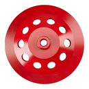 BAUER 57566 Rueda Diamond Turbo Cup, 7 pulg.