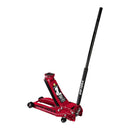 DAYTONA 57589 Gato de Piso Super Duty Rapid Pump® Perfil Bajo De 3 Toneladas, Rojo Metálico Candy Apple