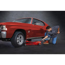 DAYTONA 57590 Gato de Piso Super Duty Rapid Pump® Bajo Perfil de 3 Toneladas, Naranja Metálico Sunburst